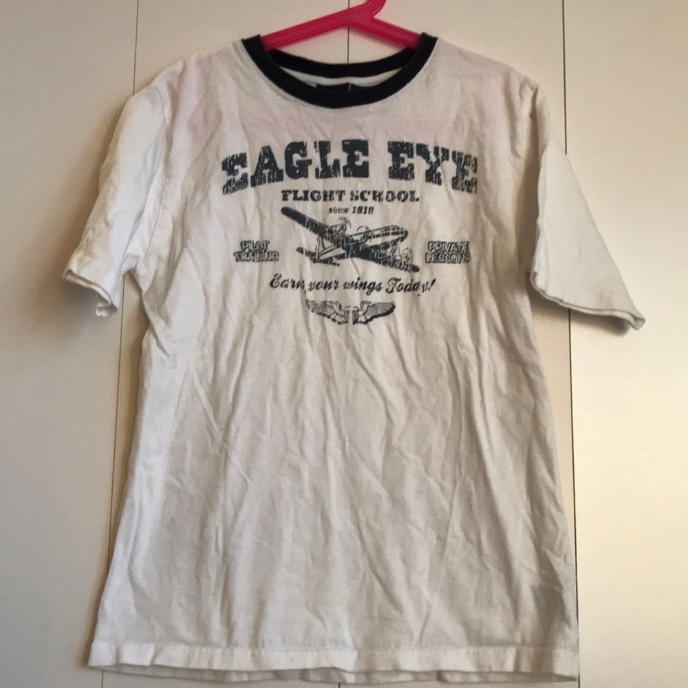 Wrangler T-Shirt ‘Eagle Eye Flight School’ M 8/10